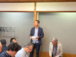 同志社校友会熊本県支部2024年暑気払いのようす-3