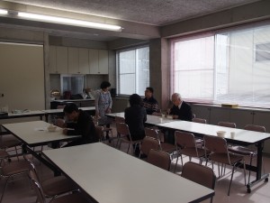 大役を終えてスタッフ一息！シチューに舌鼓