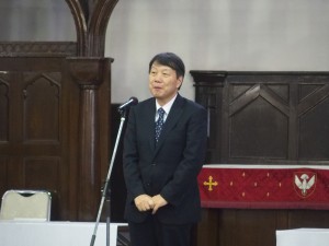 阿部九州学院校長・歓迎挨拶