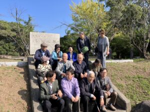 来熊された群馬県支部新島研究会の校友と懇親会を開きました2024/11/6-2